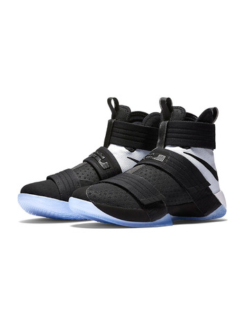 LeBron Soldier 10 SFG "Day and Night" (001/black/black/white)