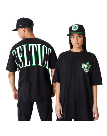 New Era NBA Boston Celtics Arch Wordmark Oversized T-Shirt