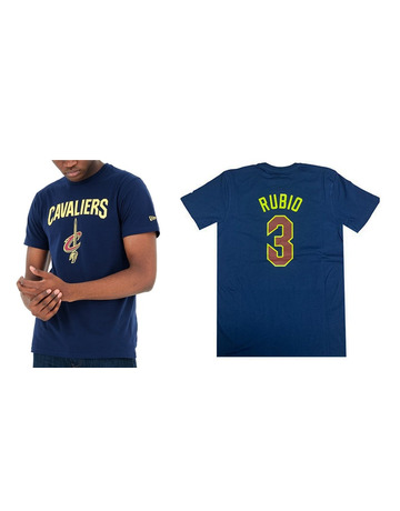 New Era NBA Cavaliers Logo Tee # 3 RUBIO #