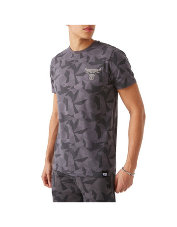 New Era NBA Chicago Bulls Geometric Camo T-shirt