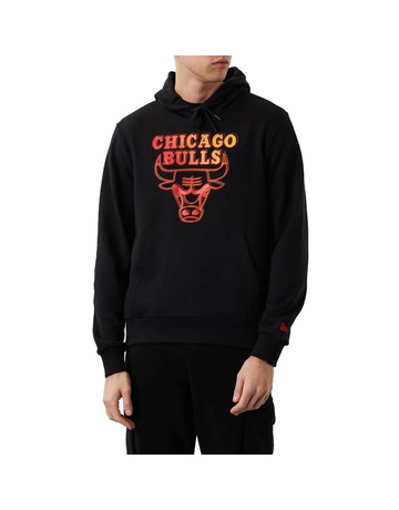 New Era NBA Chicago Bulls Neon Fade Logo Hoodie