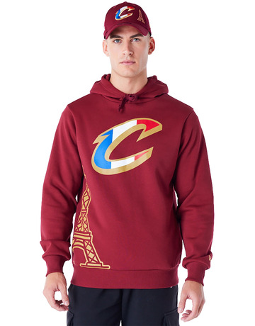 New Era NBA Cleveland Paris Games 2024 Reg Hoodie