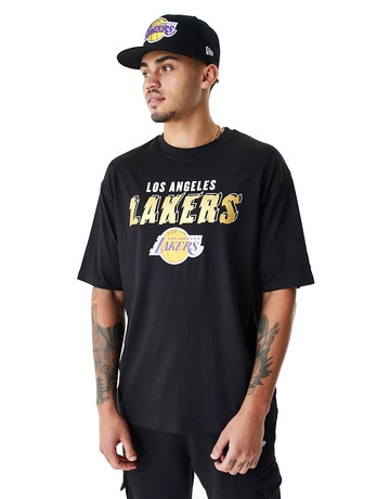 New Era NBA L.A Lakers Team Script Oversized T-Shirt