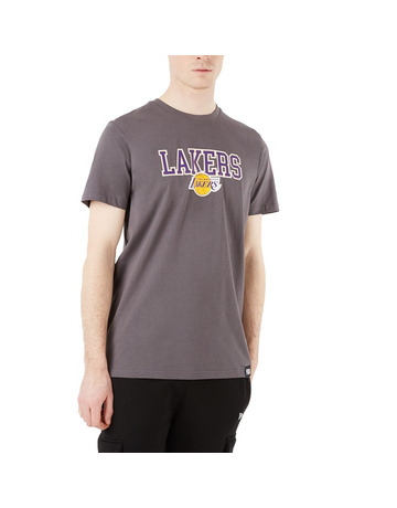New Era NBA L.A Lakers Throwback Graphic T-Shirt "Grey"
