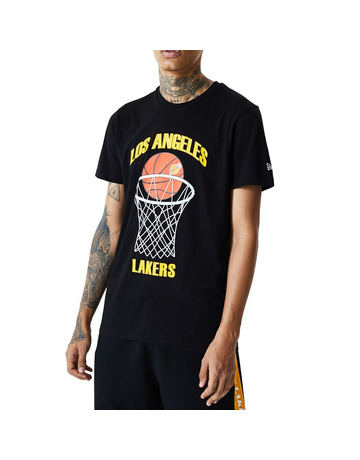 New Era NBA Los Angeles Lakers Basketball Tee