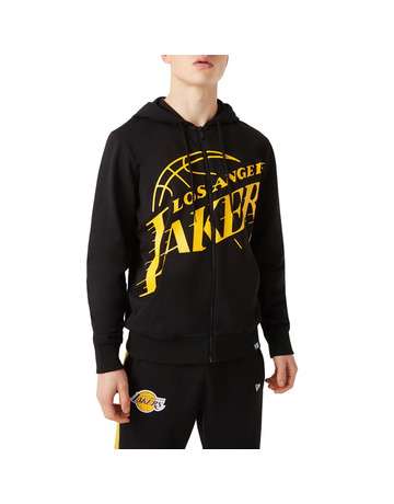 New Era NBA Los Angeles Lakers Enlarged Logo FZ Hoodie