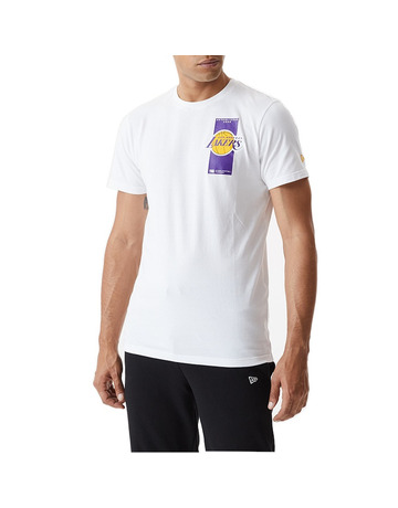 New Era NBA Los Angeles Lakers Repeat Back Logo Tee
