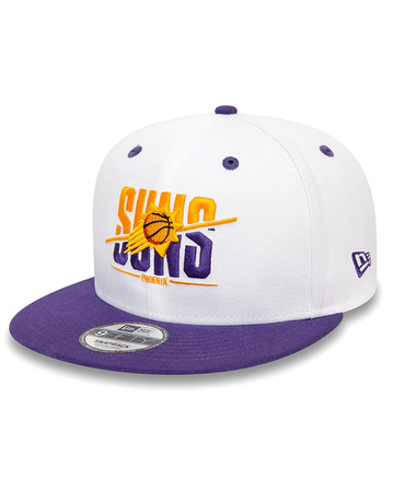 New Era NBA Phoenix Suns Crown White 9FIFTY Snapback Cap