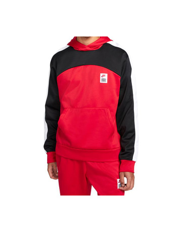 Nike Basketball  Therma-FIT Starting 5 Pullover "Red Black"