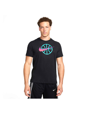 T-shirt Nike Dri-FIT Basket "Black"