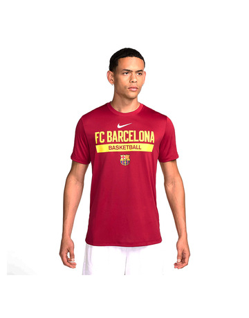 Nike Camiseta FCB M NK DF Prtc Rtl SS "Noble Red"