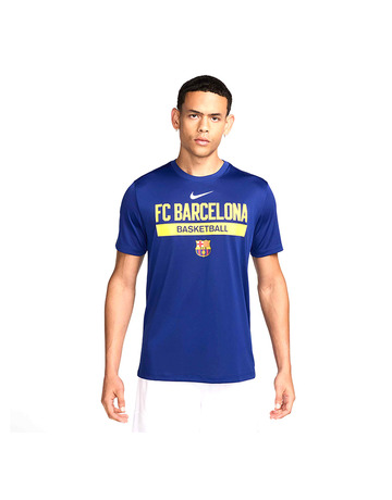 Nike Camiseta FCB M NK DF Prtc Rtl SS "Royal Blue"