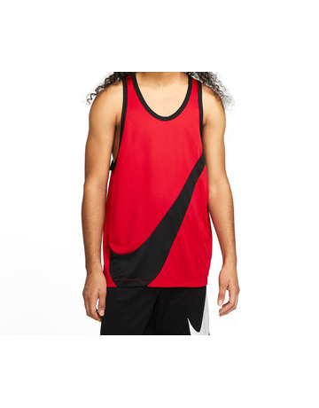 Nike Dri Fit Basket Crossover Jersey "RedBlack"