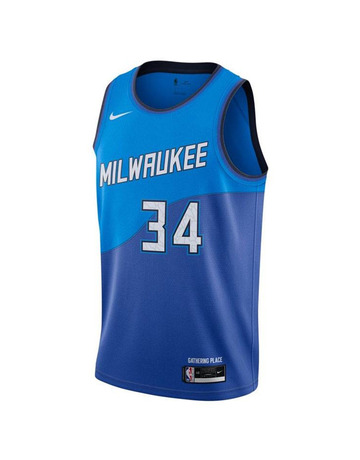 Nike Kids NBA Milwaukee Antetokounmpo #34 City Edition Swingman