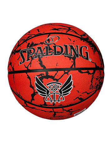 Balón Spalding Flight Crack Red Rubber (Talla 5)