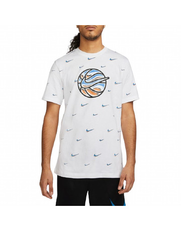 Nike Swoosh Ball Men's Basketball T-Shirt "White"