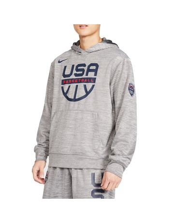 Nike USA Spotlight Men's Basketball Hoodie "Dark Grey"