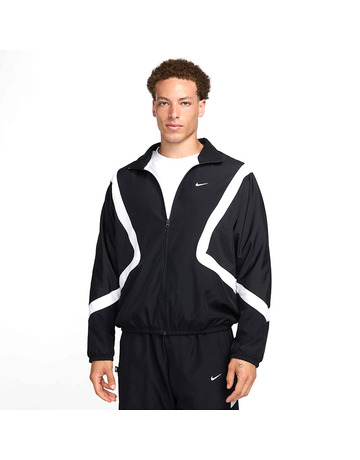 Nike Woven Icon Basketball Jacket "Black White"