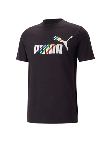 Puma ESS+ LOVE IS LOVE Tee "Black"