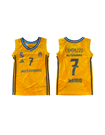 R. Madrid Cam Euroliga Basket Niñ@ 2ª Equip 24/25 # 7 CAMPAZZO #