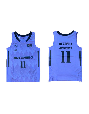 Real Madrid Camiseta Basket Niñ@ 2ª Equipación # 11 HEZONJA #
