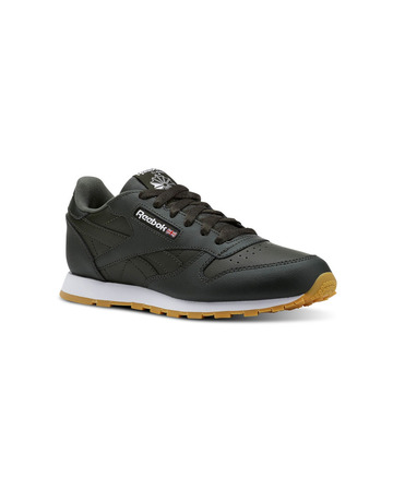 Reebok Classic Leather kids (Gum-Dark Cypress/White)