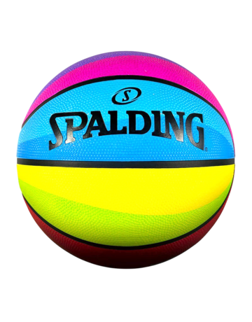Spalding Rainbow Sz5 Ruber Basket (Talla 5)
