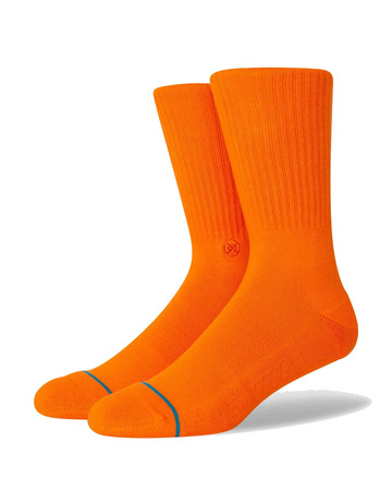 Stance Casual Icon Classic Crew Socks "Orange"