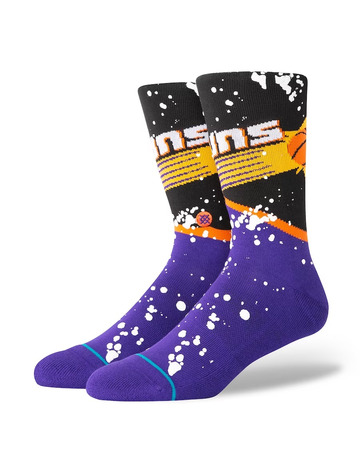 Stance Casual NBA Overspray Phoenix Crew Socks