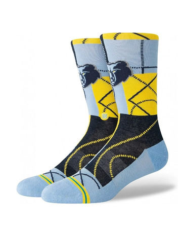 Stance Casual NBA Zone MEM Crew Socks