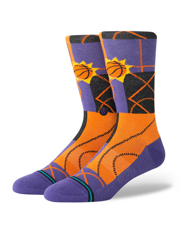 Stance Casual NBA Zone PHX Crew Socks