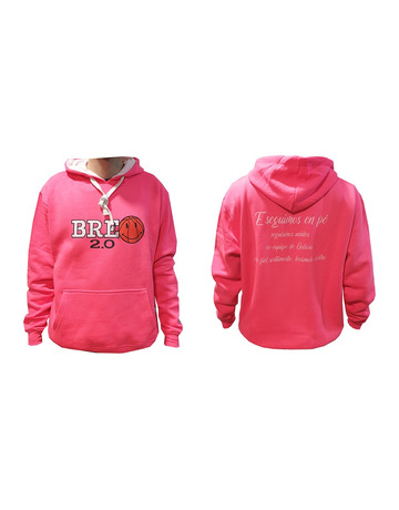 Sudadera Capucha BREO 2.0 "Fuxia"