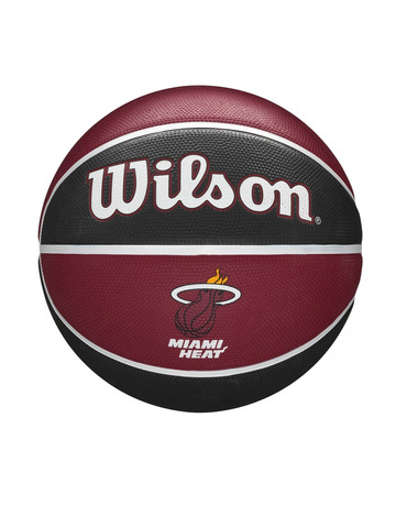 Wilson NBA Basketball Team Tribute Miami Heat Ball (Size 7)