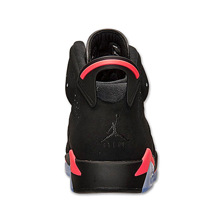 Air Jordan 6 Retro Negro Rojo Para Hombres
