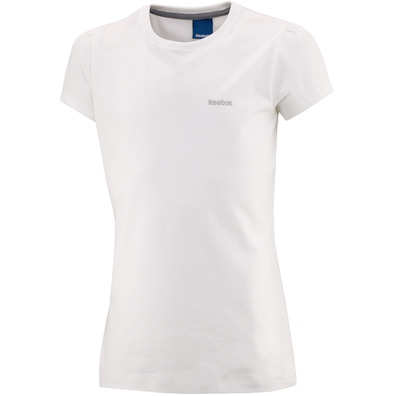 Reebok Camiseta Core Logo (blanco/gris)