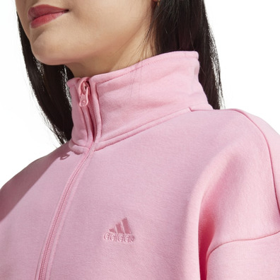 Adidas ALL SZN Fleece Graphic Quarter-Zip Sweatshirt