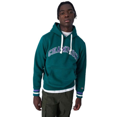 Champion Rochester Bookstore Heavy Fleece Hoodie "Forest Green"