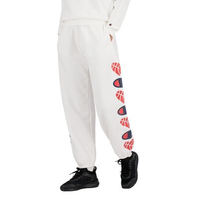 Champion Wn´s Love Basketball Logo Tape Sleeve Sweatpants "White"