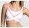 Shock Absorber Sujetador Deportivo Ultimate Gym Bra (blanco/rosa)