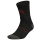 Adidas Anthony Edwards Crazy Lite Performance Sock "Black Pure Ruby"
