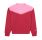 Champion Legacy Embroidered Logo Block Colour Velour Sweatshirt "Burgundy"