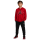 Jordan KIDS JUMPMAN AIR long-sleeved hooded t-shirt "Gym Red"