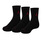 Jordan Kids Jumpman Crew Socks 3 Pair (27-35) "Black"