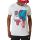 New Era NBA Chicago Bulls Basketball Globe Graphic T-shirt "White"