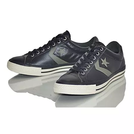 Converse All Star Player EV OX Piel (negro/verde)