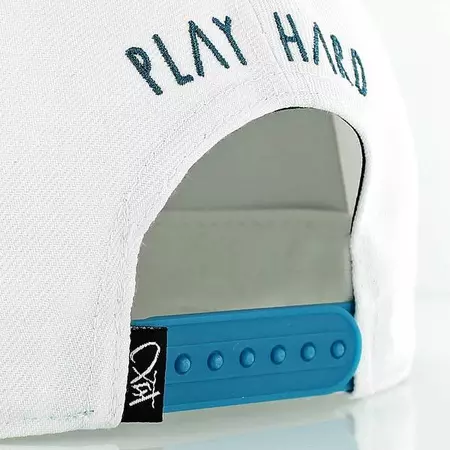 K1X Gorra Darwin Basketball (Blanco/Azul)