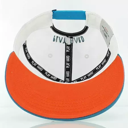 K1X Gorra Darwin Basketball (Blanco/Azul)