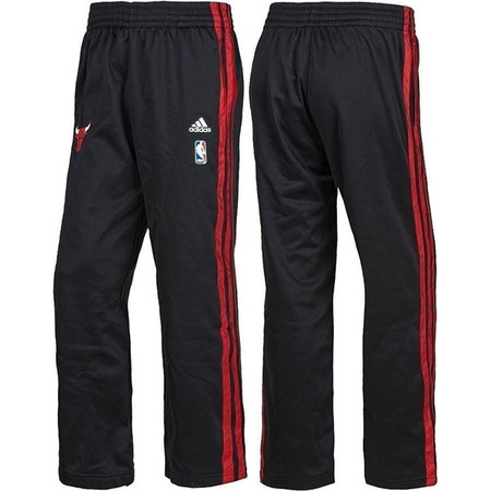 Adidas Pantalón Chicago Bulls NBA (negro/rojo)