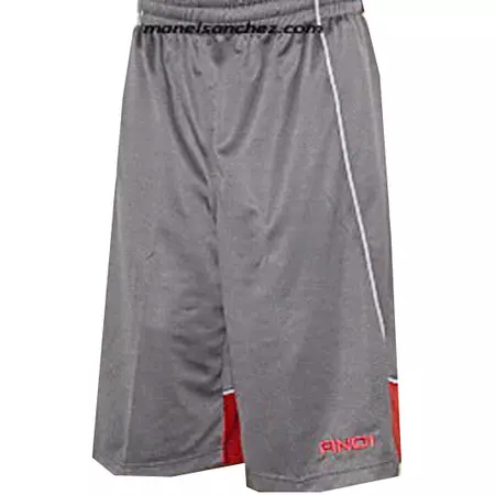 And 1 Bhance Short  (grey/red/white)