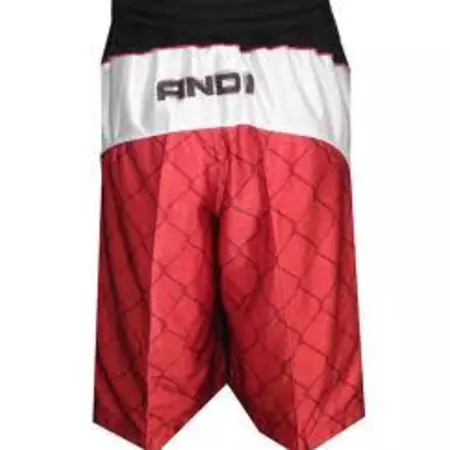 Short And 1 Cage Game (negro/blanco/rojo)